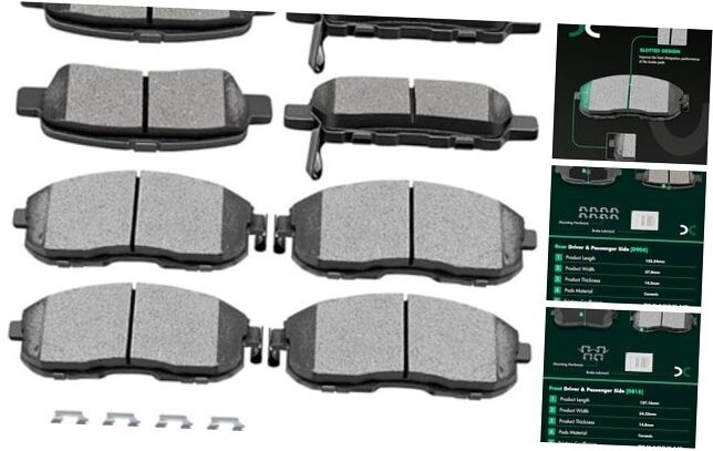 D815 D905 Front Rear Ceramic Brake Pads D815 & D905 Front & Rear