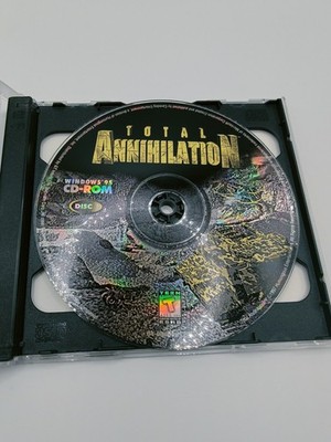 Total Annihilation w/Manual Windows PC CD-Rom Infogrames Excellent Disc
