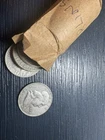 Franklin Half Dollars Roll of 20 90% Silver Coins, $10 Face Value, Mixed Dates