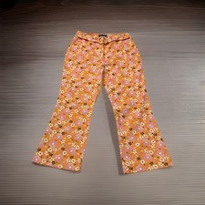 ASOS DESIGN Belted Printed Cropped Pants In Multi Floral