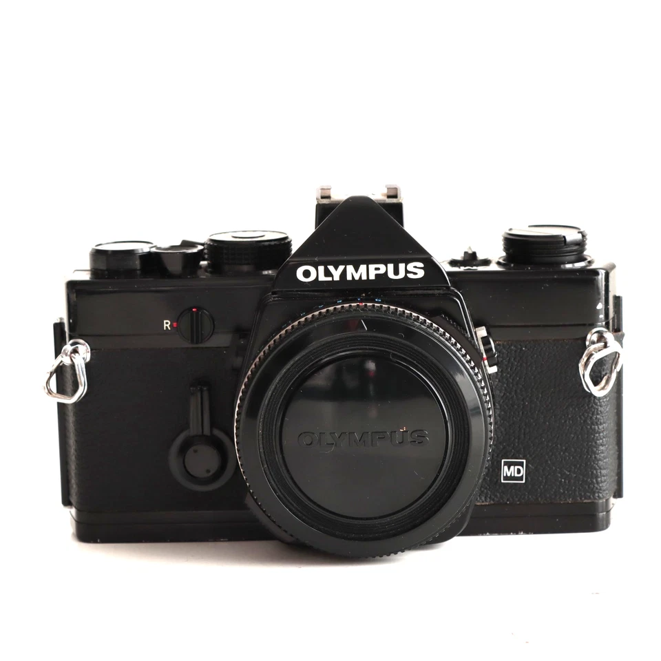 Olympus OM-1 35mm SLR Film Camera Body, Black, Boxed, EXC, UK, Warranty! - Image 2 of 4