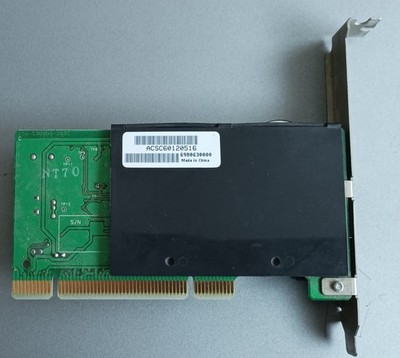 Vintage Desktop Computer PCI Modem Karten Adapter