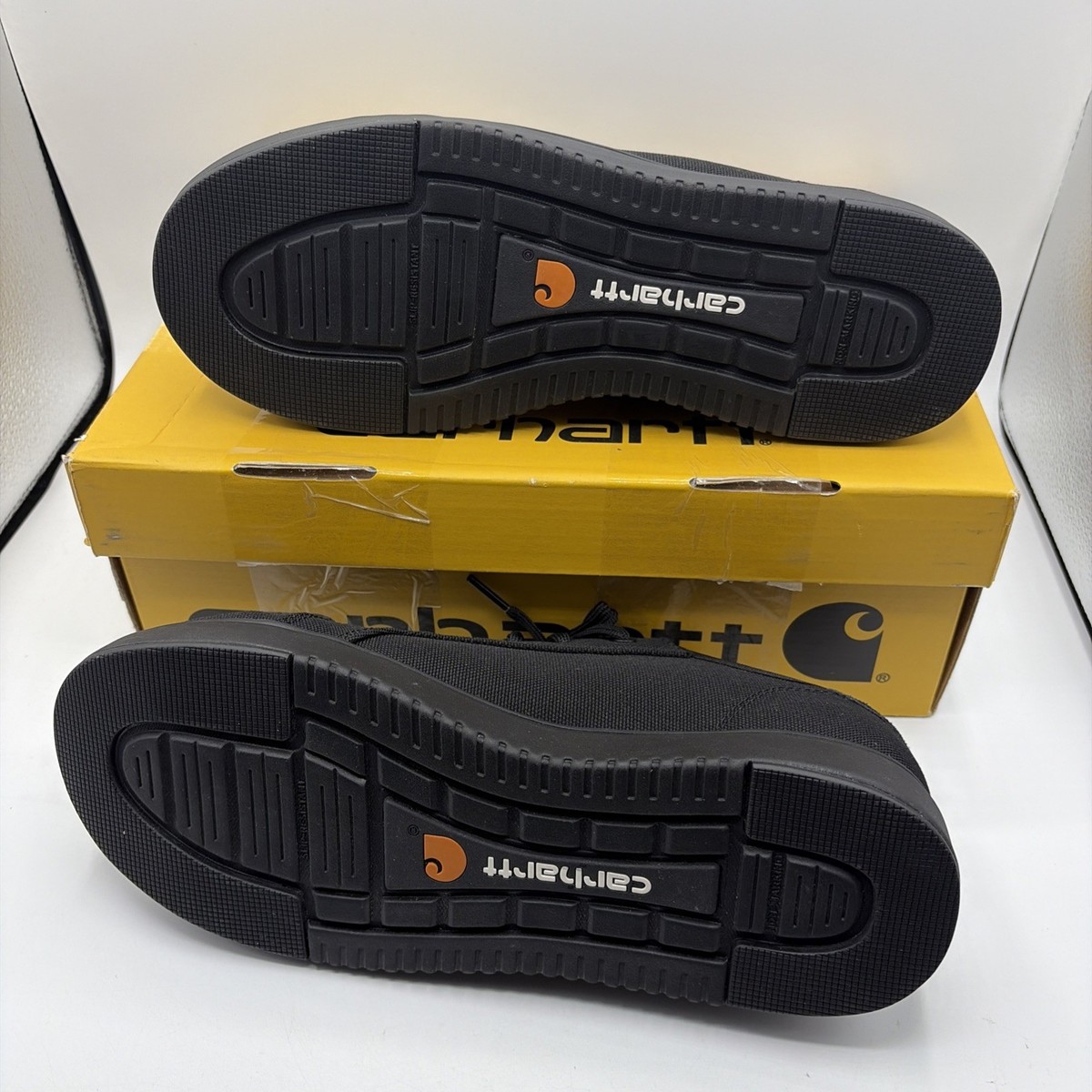 Carhartt Black Canvas Work Sneakers Steel Toe ASTM F2413  display picture 1