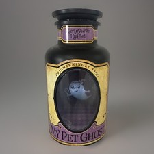 Hallmark My Pet Ghost Genevieve Ruffles Talking Halloween Girl Ghoul Hallogram