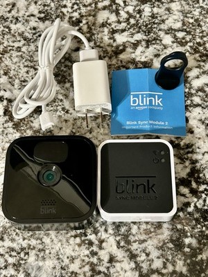 Blink Sync Module 2 And Blink Security Cameras (BSM00400U)+ Charger (cord)