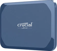 Crucial - X10 8TB External USB-C SSD - Blue