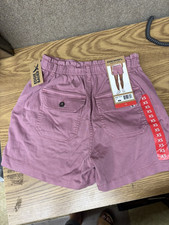 Eddie Bauer Womens Pink Chino Shorts XS Cotto...