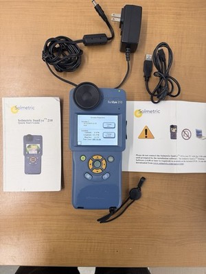 V2- Solmetric SunEye 210 Solar Analyzer GPS Version  Working- used once