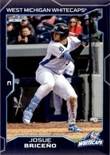 2025 Jose Briceno Choice Minor League Rookie Card West Michigan Whitecaps