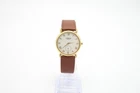 F Vintage Gents Quartz Raymond Weil Geneve 18K Gold Plated 9823, Working