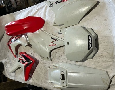 USED PLASTIC Fenders Covers Set Complete OEM CRF150F 03-14 CRF 150 F CRF230F