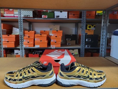 Nike P-6000 Men Shoes Metallic Gold Black HQ3030-700 Size 10  display picture 1