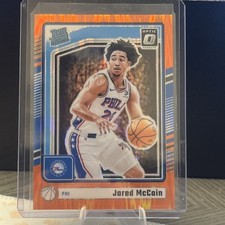 2024 Donruss Optic Rated Rookies Orange Schock Jared McCain /225