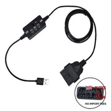 USB Powered Vehicle OBD II Connector Memory Saver with Buzzer