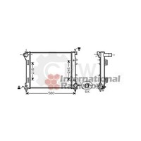 KüHler MotorküHlung FüR Fiat 500 1.3 D Multijet Ford KA