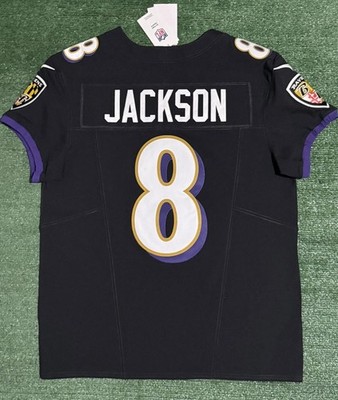 Lamar Jackson Baltimore Ravens Black Nike Vapor F.U.S.E. Elite
