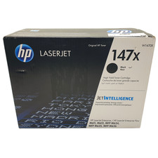HP 147X Black Toner Cartridge W1470X Genuine Original Laserjet High Yield
