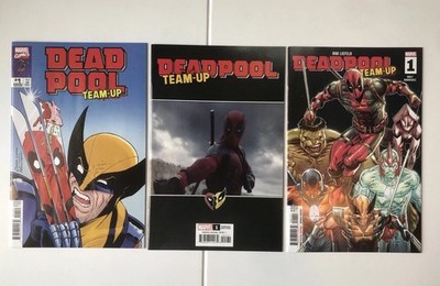 Deadpool Team-Up Lot Of 3: All #1 s NM Liefeld