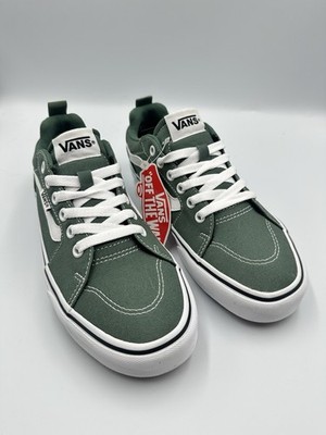 VANS Filmore Canvas Duck Green / White Skate Grunge Sneakers VNOA5HTXQ31 | M6.5