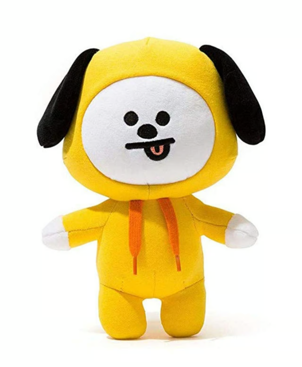 BT21 chummy 人形 NIB BT21 CHIMMY Standing Plush Doll Official Line Friends Jimin