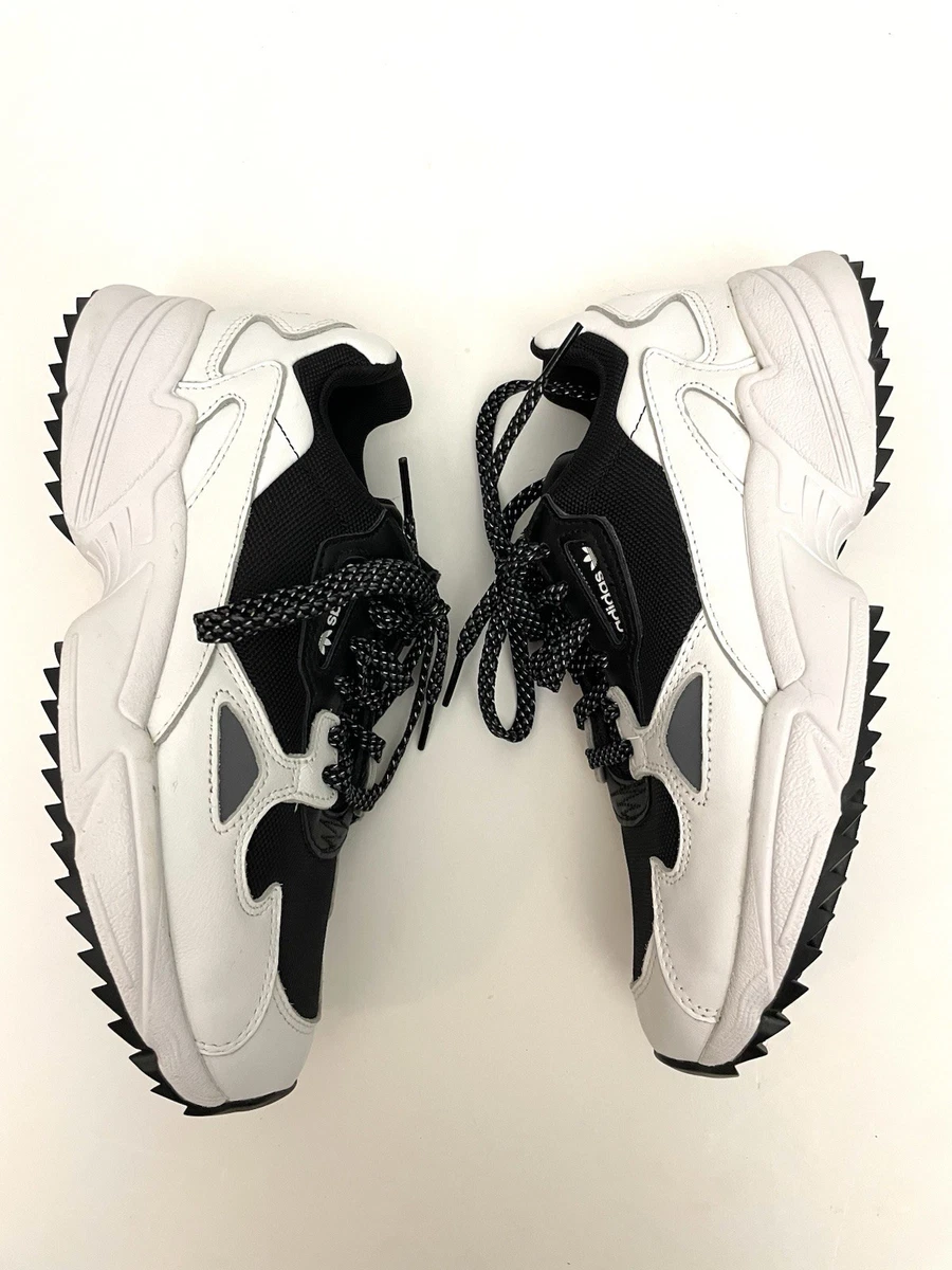 Adidas Falcon Trail Oreo Women’s 7.5 Black White EF 9024
