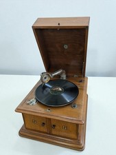 Grammofono d'Epoca in Legno massello