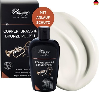 Hagerty Copper Brass & Bronze Polish 250 ml I Effiziente Bronze Messing