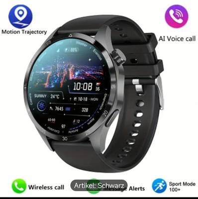 2025 Neue GPS GT5 Pro Smartwatch für Herren mit GPS-Bewegungstracking, einem 3,8