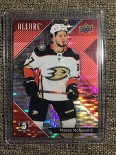 2024-25 UD Allure Red Rainbow Mason McTavish
