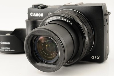 [NEAR MINT in Box] Canon PowerShot G1 X Mark II Digital Camera Black From JAPAN