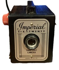 Vintage Imperial Six-Twenty Snapshot Camera with Strap - Made in the USA
