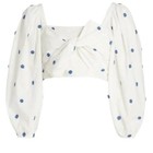 Embroidered Cropped Tops for Women