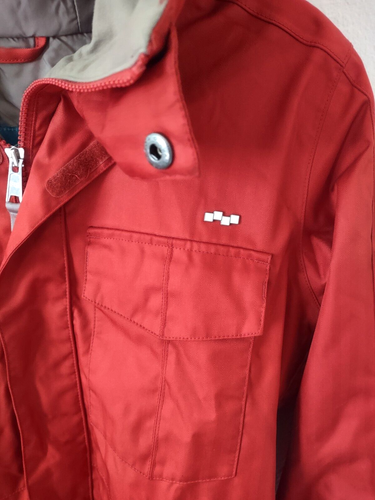 Foursquare Womens Snowboard Jacket Size S Scarlet Red RN87380 - Picture 2 of 9