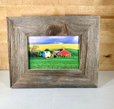 Lot of 5 8x10 Rustic Reclaimed Barnwood Picture Frame 2/" Wide FREE SHIPPING!!!