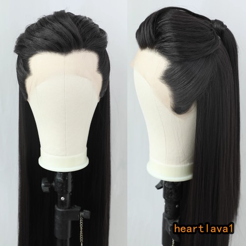 苍兰诀 Love Between Fairy and Devil Dong Fang Qing Cang Wang Heli Cosplay Wig Hair - Picture 3 of 14