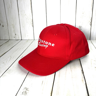 Firestone Racing Cap/Hat Logo Embroidered Red Adult Cotton Baseball Cap