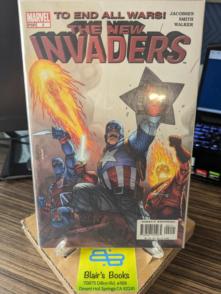 (7) Marvel's NEW INVADERS #0, 1, 2, 3, 4, 5, 6 [2004] NM; CAP, NAMOR, TORCH - Image 4 of 4
