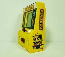Pac-man Handheld Electronic Mini Arcade Game Basic Fun Battery Operated Tested! 