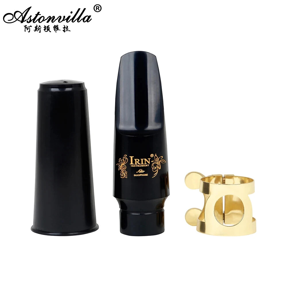 IRIN 3pcs Alto Saxophone Mouthpiece +Clip +Clip Set Replacement