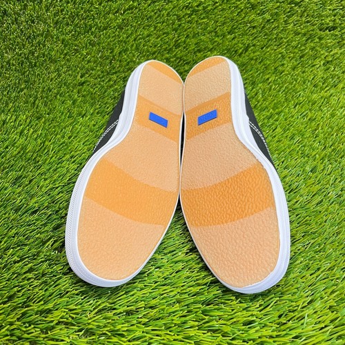 Scarpe da passeggio sportive Keds Champion in tela da donna taglia 9,5 nere bianche sneakers - Foto 7 di 10
