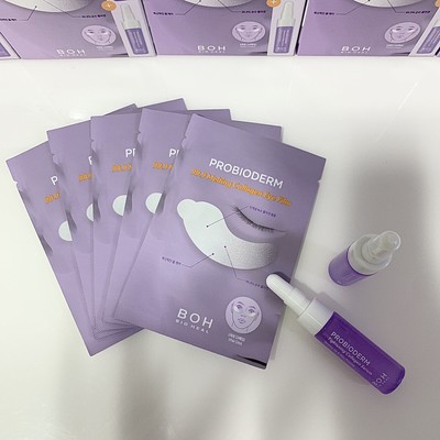 Set Spécial Bioheal BOH Probioderm 99.9 Melting Collagen Eye Film - 5 Patches + 2 Sérums - Corée