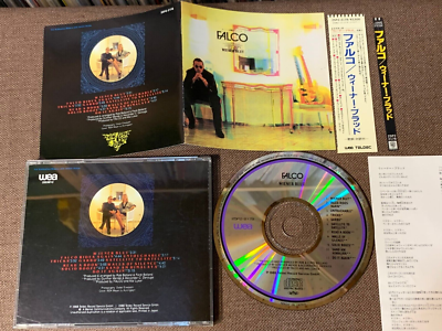 FALCO ウィーナー・ブラッド 8cm CD FALCO Wiener Blut JAPAN CD 25P2-2178 1M TO w/ INSERT + OBI (parts