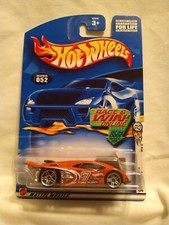 Hot Wheels 2002 First Edition Orange Side Draft 4042 052 Hot Wheels 2002 First Edition Orange Side Draft 4042 052