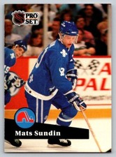 1991-92 Pro Set - #197 Mats Sundin