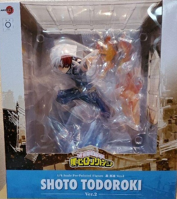 SHOTO TODOROKI Ver.2 1/8スケールフィギュア 轟焦凍 Amazon | ARTFX J 僕のヒーローアカデミア 轟 焦凍 Ver.2 1/8