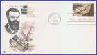 USA5 #1374 U/A COVER CRAFT FDC   John Wesley Powell