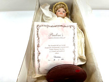 Pauline  s Limited Edition Dolls 18" Porcelain Doll Princess 40/1500 New COA Box