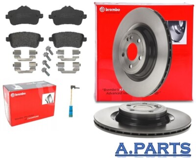 BREMBO BREMSENSATZ KOMPLETT  345 mm WK HINTEN MERCEDES AMG GL X166 W166 C292 GLE