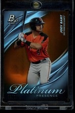 JOEY BART 2019 BOWMAN PLATINUM PRESENCE ORANGE SP 23/25