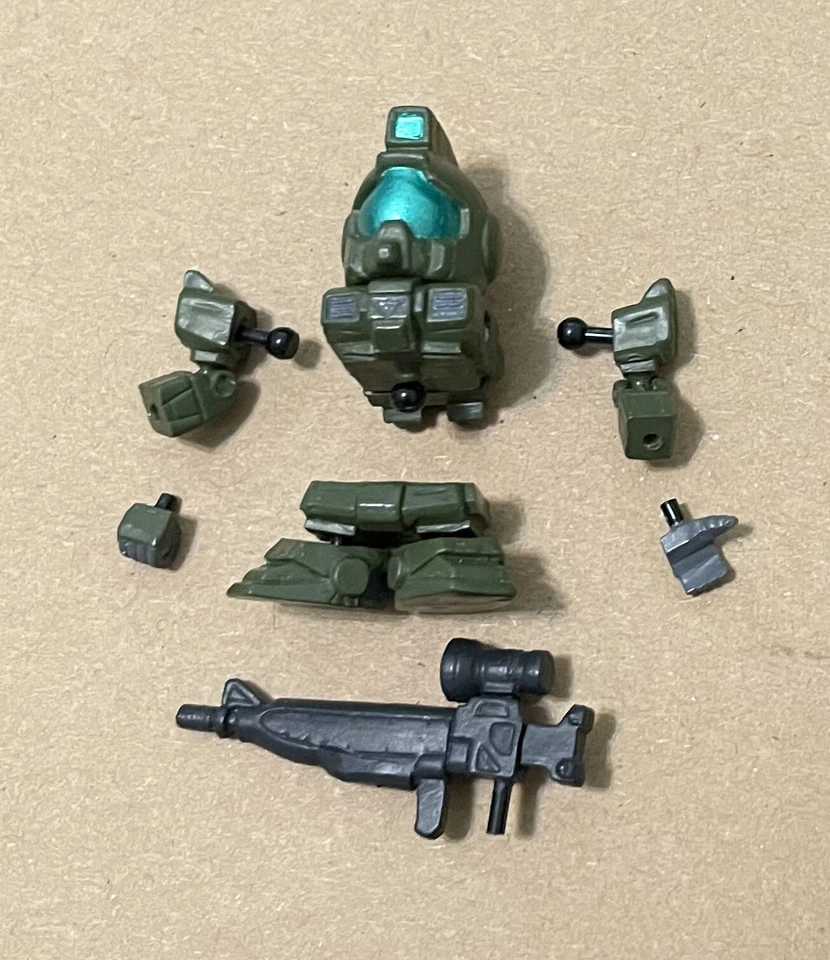 Figura BANDAI Gashapon SD GUNDAM FRANCOTIRADOR GM a todo color (Reconstruir+Repintado) Foto 3 de 4